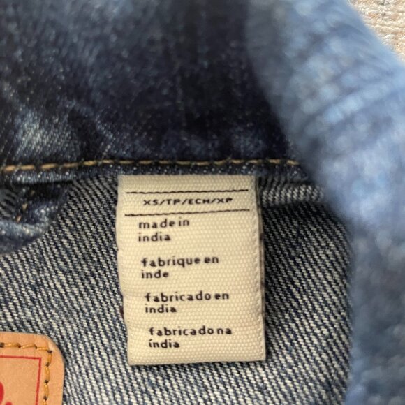 Levi's Jean Trucker Vest xs - Picture 2 of 6